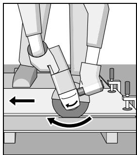 BOSCH PWS8000 - Cutting Metal - 1