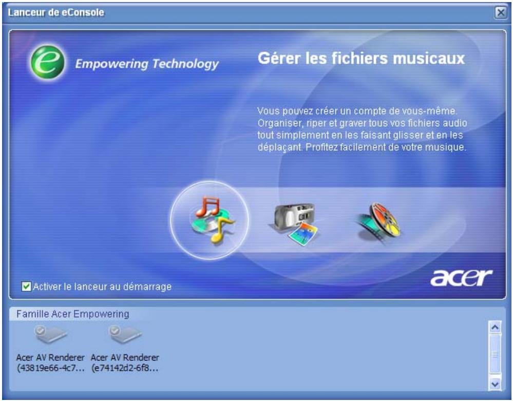 ACER ECONSOLE FOR LCD TV WITH MGW - Modes de console - 1