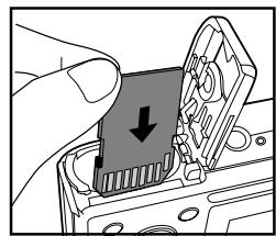 ACER CI-6330 - Insertion et retrait d'une carte SD (accessoire en option) - 1