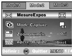 ACER CI-6330 - Sélection du mode de mesure - 1