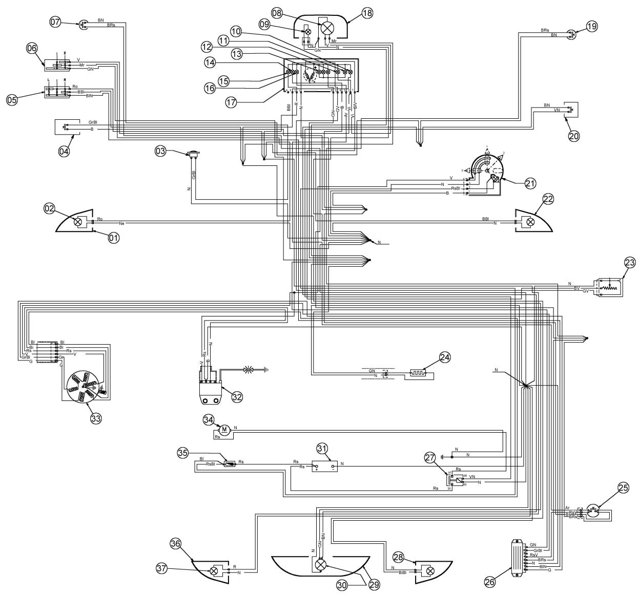 PIAGGIO LIBERTY - INDEX OF TOPICS - 1