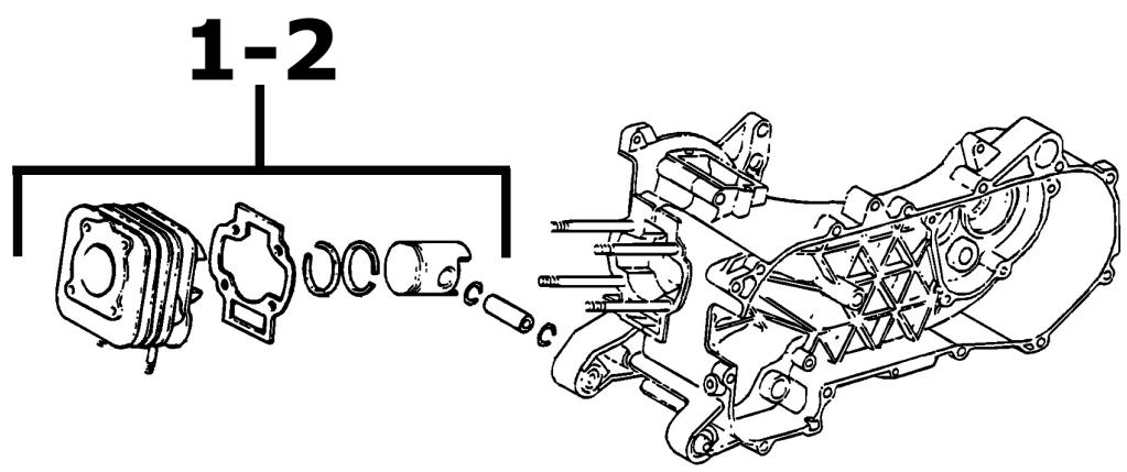 PIAGGIO LIBERTY - Crankcase - 3