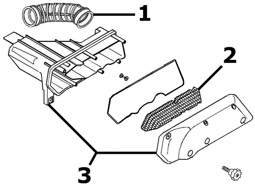PIAGGIO LIBERTY - Air cleaner - 1