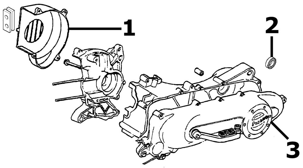 PIAGGIO LIBERTY - Driving pulley - 2