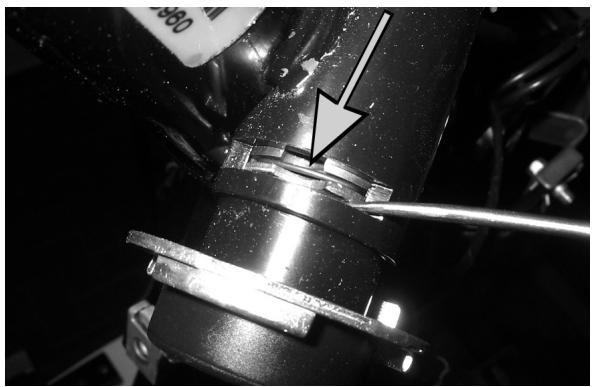 PIAGGIO LIBERTY - Removing the ignition key-switch when on - 1