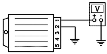 PIAGGIO LIBERTY - Voltage regulator check - 3