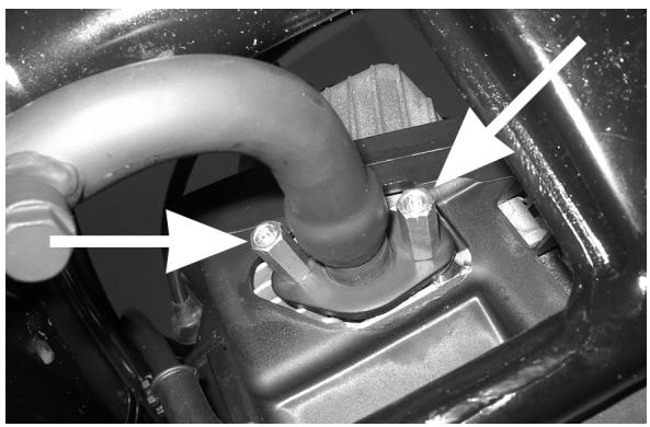 PIAGGIO LIBERTY - Exhaust assay. Removal - 1