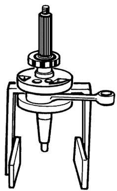 PIAGGIO LIBERTY - Refitting the crankshaft bearings - 1