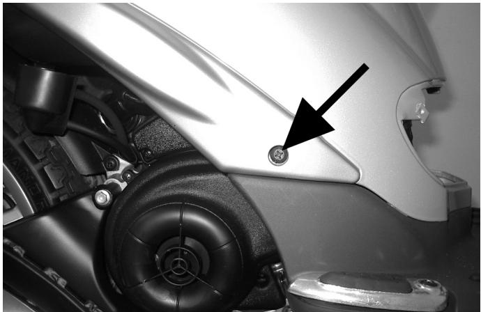 PIAGGIO LIBERTY - Frame central cover - 2