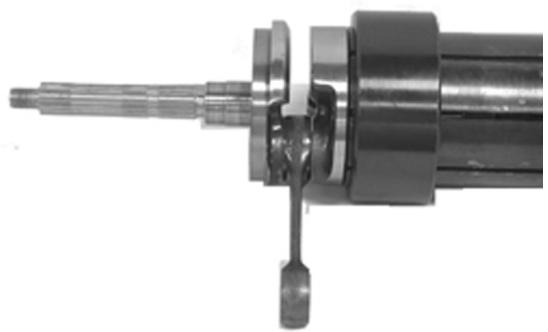 PIAGGIO LIBERTY - Removing the crankshaft bearings - 1