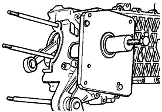 PIAGGIO LIBERTY - Removing the crankshaft - 1