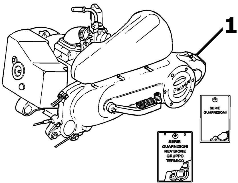 PIAGGIO LIBERTY - Engine - 1