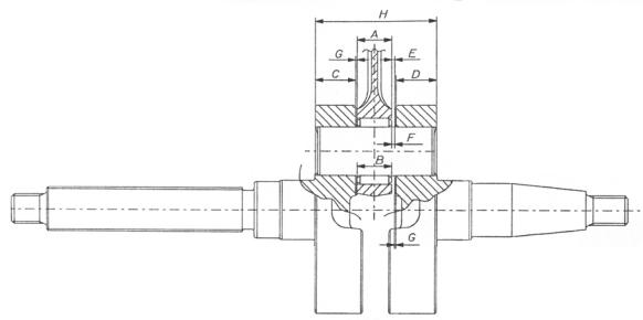 PIAGGIO LIBERTY - Crankcase - crankshaft - connecting rod - 1