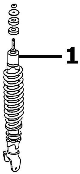 PIAGGIO LIBERTY - Rear shock-absorber - 1