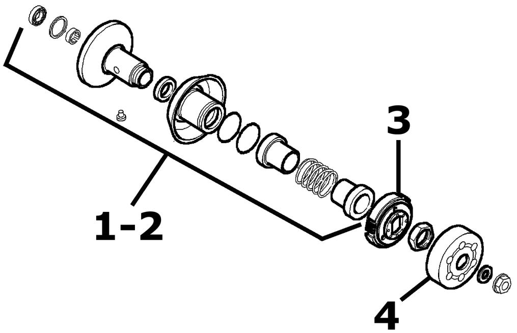 PIAGGIO LIBERTY - Driven pulley - 1