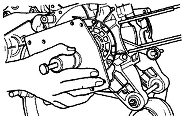 PIAGGIO LIBERTY - Splitting the crankcase halves - 2
