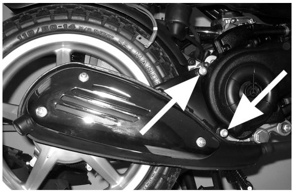 PIAGGIO LIBERTY - Exhaust assay. Removal - 2