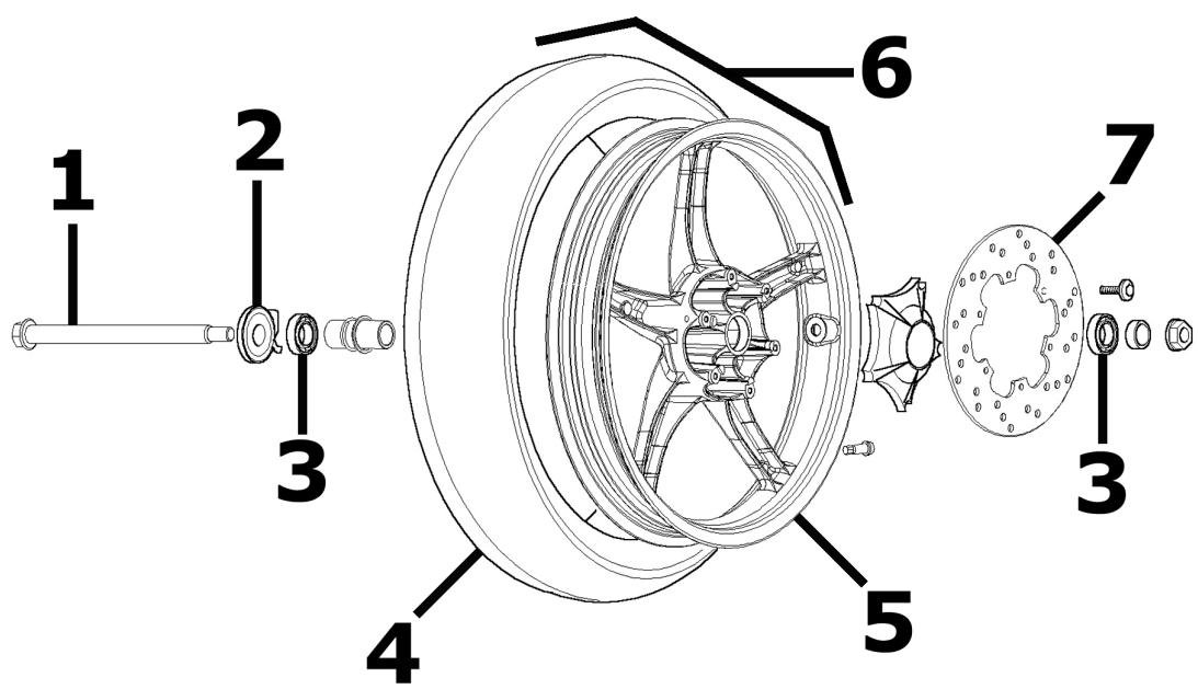 PIAGGIO LIBERTY - Swing-arm - 5