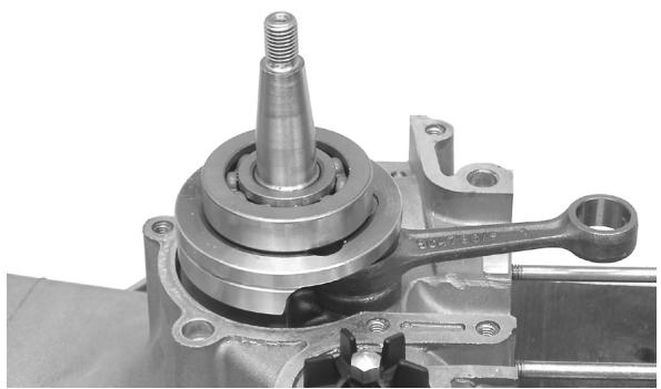 PIAGGIO LIBERTY - Refitting the crankshaft - 2