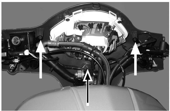 PIAGGIO LIBERTY - Rear handlebar cover - 1