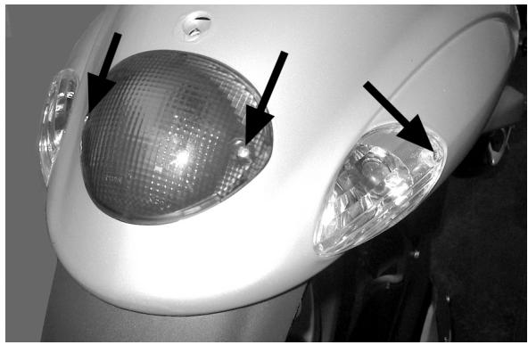 PIAGGIO LIBERTY - Taillight assay. - 1