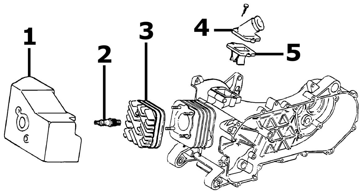 PIAGGIO LIBERTY - Crankcase - 4