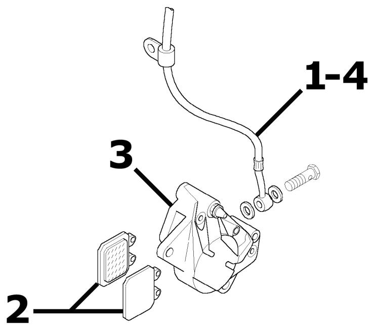 PIAGGIO LIBERTY - Brake callipers - 2