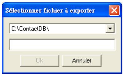 ACER D100 - Exporter les contacts depuis votre ordinateur - 1
