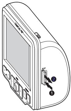 ACER D100 - Pour retirer une carte de stockage : - 1