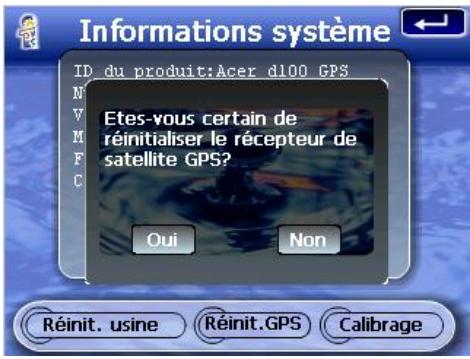 ACER D100 - Pour charger les paramètres par défaut de l'usine : - 1