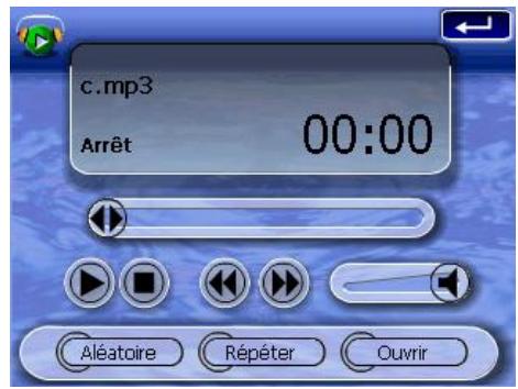 ACER D100 - Pour ouvrir le MP3: - 1