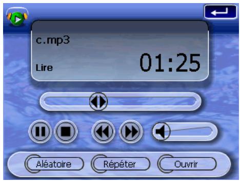 ACER D100 - Pour contrôler la lecture des fichiers : - 1