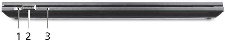 ACER ASPIRE 4830TG - Vista frontal cerrada - 1