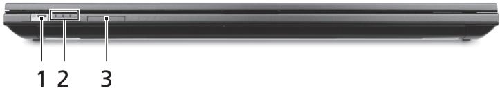 ACER ASPIRE 4830TG - Geschlossene Vorderseite - 1