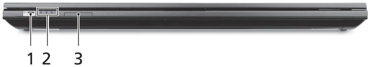 ACER ASPIRE 4830TG - Tampak depan tertutup - 1