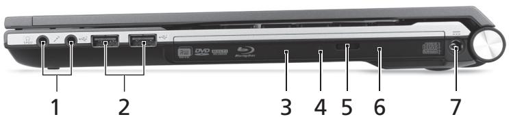 ACER ASPIRE 4830TG - Изглед отдясно - 1