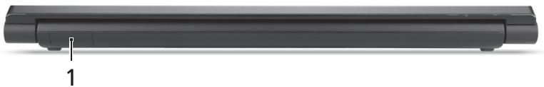 ACER ASPIRE 5830TG - 后视图 - 1
