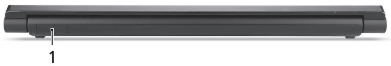 ACER ASPIRE 5830TG - Achterkant - 1