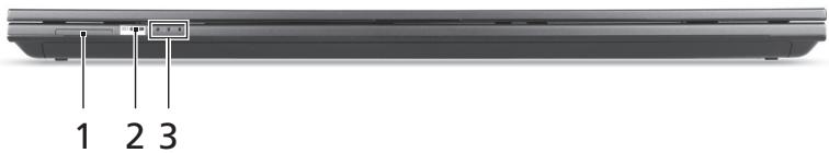 ACER ASPIRE 5830TG - Zaprt pogled od sprejad - 1