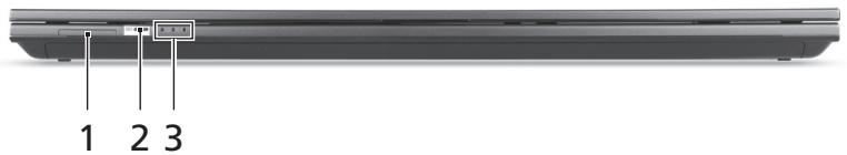 ACER ASPIRE 5830TG - Etunakymä suljettuna - 1