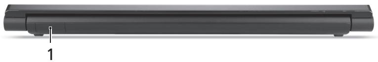 ACER ASPIRE 5830TG - Taustanakymä - 1