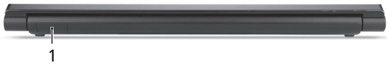ACER ASPIRE 5830TG - Bakre visning - 1