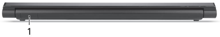 ACER ASPIRE 5830TG - Widok z tyfu - 1