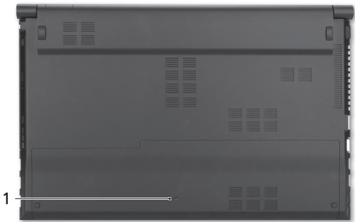 ACER ASPIRE 5830TG - Alulnézet - 1