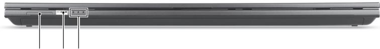 ACER ASPIRE 5830TG - Vista frontale in dettaglio - 1