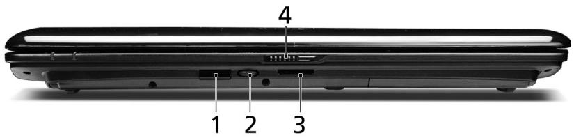 ACER ASPIRE 7730 - Vue frontale fermée - 1