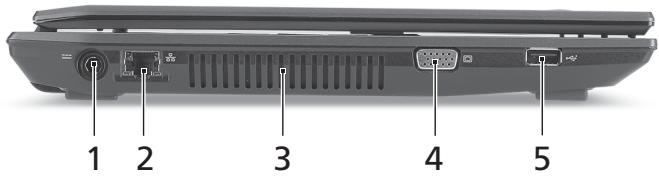 ACER TRAVELMATE 4740 - Vue gauche - 1