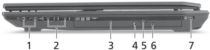 ACER TRAVELMATE 4740ZG - Vaade paremalt - 1