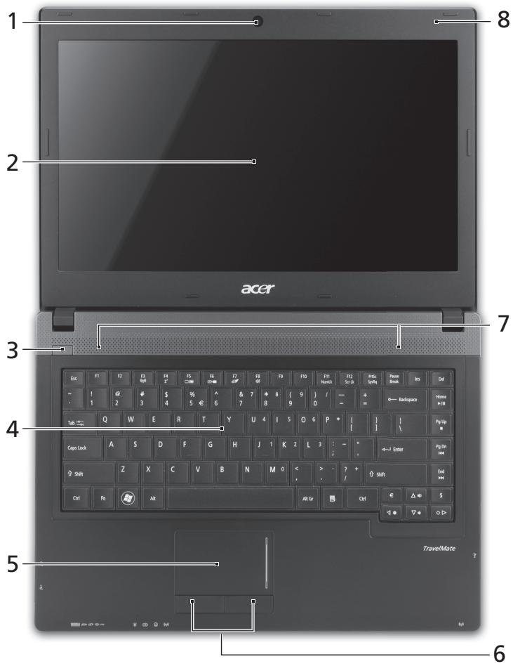 ACER TRAVELMATE 4750 - 上面 - 1