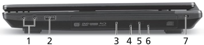 ACER TRAVELMATE 4750 - Right view - 1